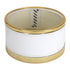 Storage Pot - Geo Gold